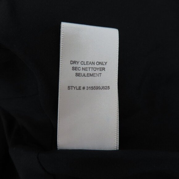 Rebecca Taylor Womens 6 Black Textured Stripe Full Zip Lightweight Jacket Blazer - Picture 7 of 9